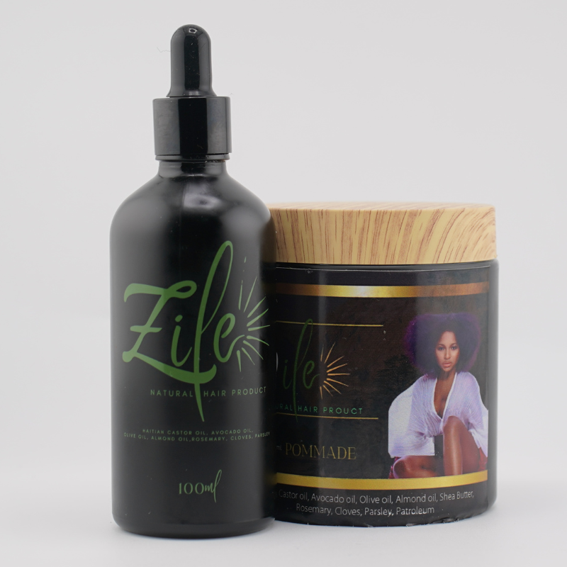 Zile Natural Hair Products Promade & Oil